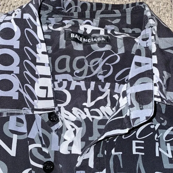 Balenciaga Button Up